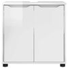 vidaXL Armario para lavabo de ba&ntilde;o Manual brillante 60 x 30 x 60 cm