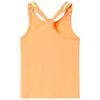 Camiseta de tirantes infantil naranja 116