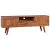 vidaXL Mueble para TV de madera maciza de teca 140x30x50 cm