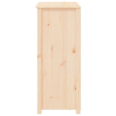 vidaXL Aparador alto de madera maciza de pino 83x41,5x100 cm