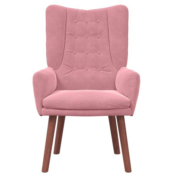 vidaXL sillón Rosa 63 x 67 x 94 cm Terciopelo