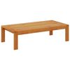 vidaXL Mesa de jard&iacute;n madera maciza de acacia 100x50x27 cm