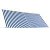 vidaXL Toldo retr&aacute;ctil 350x150 cm azul y blanco