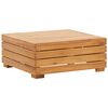 vidaXL Muebles de jard&iacute;n 5 pzas y cojines madera acacia blanco crema