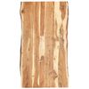 vidaXL Superficie de mesa de madera maciza de acacia 118x(50-60)x3,8cm