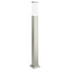 vidaXL Baliza de luz de 80 cm de acero inoxidable IP44