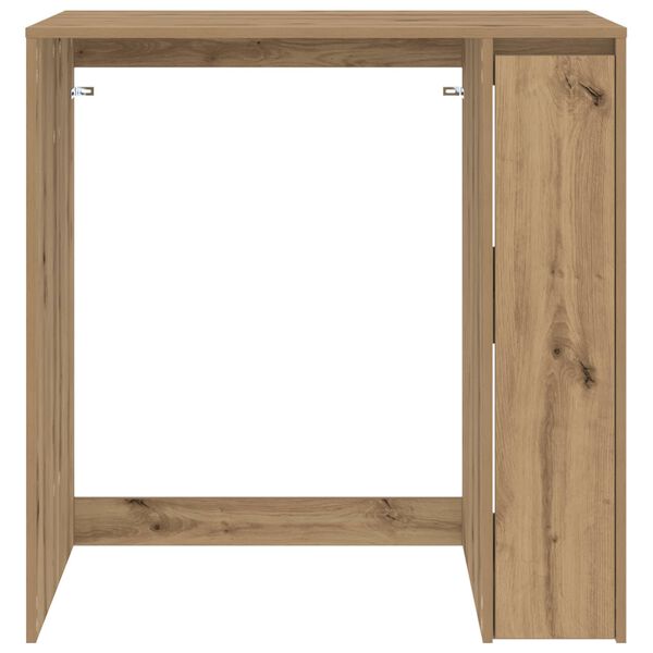 vidaXL Armario para lavadora Roble artesanal 87 x 60 x 89 cm