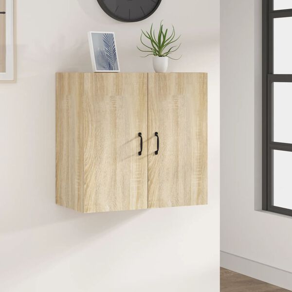 vidaXL Armario de pared madera contrachapada roble Sonoma 60x31x60 cm