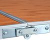 vidaXL Mesa de camping plegable de aluminio 180x60 cm