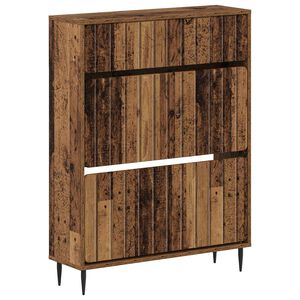 vidaXL Armario Zapatero ZWOLLE 78 x 24 x 103 cm Madera de ingenier&iacute;a