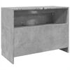 vidaXL Armario de lavabo madera ingenier&iacute;a gris hormig&oacute;n 78x37x59 cm
