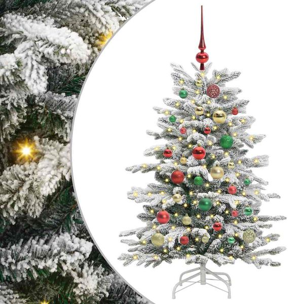 vidaXL &Aacute;rbol de Navidad artificial con ramas articuladas 120 cm