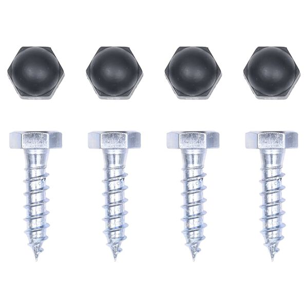 vidaXL Barra horizontal de gimnasia de acero rojo 125 cm