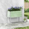 vidaXL Jardinera Verde Pastel 100 x 45 x 90 cm Acero Galvanizado