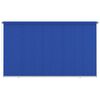 vidaXL Persiana enrollable de exterior 405(ancho)x230(alto)cm azul HDPE
