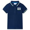 Polo infantil azul oscuro 128