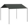 vidaXL Carpa acero y tela gris antracita 4x4 m