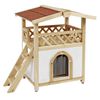 Kerbl Casa para gatos Tyrol Alpin marr&oacute;n claro 88x57x77 cm