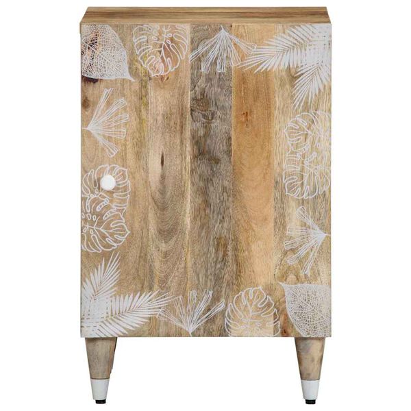 vidaXL Mueble de ba&ntilde;o madera maciza de mango 38x33,5x58 cm