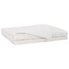 vidaXL Manta con peso Blanco 200 x 230 cm 9 kg 100% Algod&oacute;n 205T
