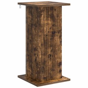 vidaXL Soporte de plantas Roble Ahumado 30,5 x 30 x 60,5 cm