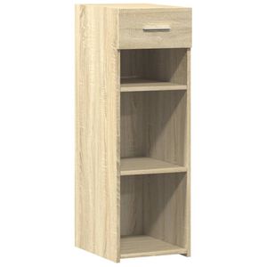 vidaXL Aparador madera de ingenier&iacute;a roble Sonoma 30x42,5x93 cm