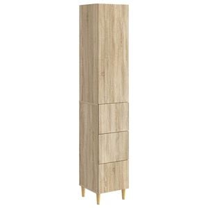vidaXL Juego de armarios 2 uds. Madera de ingenier&iacute;a