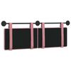 vidaXL Cabecera Colgante Rosa 130 x 55 x 5 cm Terciopelo