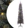 vidaXL &Aacute;rbol de Navidad artificial Verde 180 cm PVC, Pl&aacute;stico y Acero