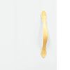 vidaXL Aparador de madera contrachapada blanco brillante 34,5x34x90 cm
