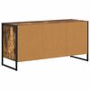 vidaXL Gabinete de TV con caj&oacute;n Roble Humo 100 x 36 x 49,5 cm