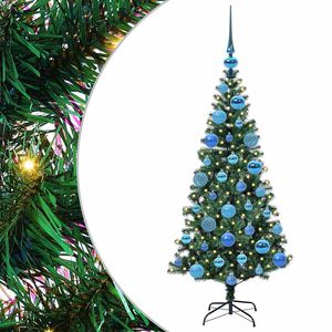 vidaXL &Aacute;rbol de Navidad Artificial Preiluminado Verde 120 cm