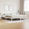 vidaXL Estructura de cama con cabecera 208.6 x 157.6 x 69.4 cm