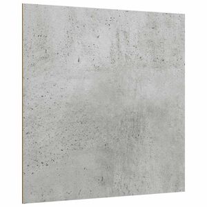 vidaXL Paneles Decorativos 12 uds. Gris Concreto 30 x 30 x 0.27 cm