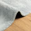 vidaXL Alfombra de pelo corto suave lavable HUARTE azul 240x240 cm