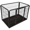 FLAMINGO Perrera Kazan S negra 93x59x64 cm