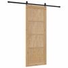 vidaXL Puerta Corredera ORKDAL Marr&oacute;n 83 x 211 cm