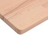 vidaXL Tablero rectangular de madera maciza de haya 60x40x1,5 cm