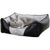 Kerbl Cama para perros Chiara 55x45 cm gris y negro 80361