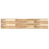 vidaXL Estante flotante madera maciza de acacia sin tratar 140x30x4 cm