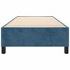 vidaXL Estructura de cama con somier terciopelo azul oscuro 90x200 cm