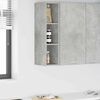 vidaXL Mueble colgante Gris Concreto 20 x 29,5 x 80 cm
