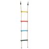 vidaXL Escalera de cuerda para ni&ntilde;os con 4 pelda&ntilde;os multicolor