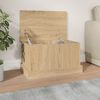 vidaXL Caja de almacenaje roble Sonoma 50x30x28 cm madera de ingenier&iacute;a
