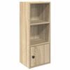 vidaXL Estantería de madera de ingeniería roble sonoma 31x24x77 cm
