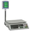 vidaXL B&aacute;scula electr&oacute;nica de mesa con LCD 30 kg