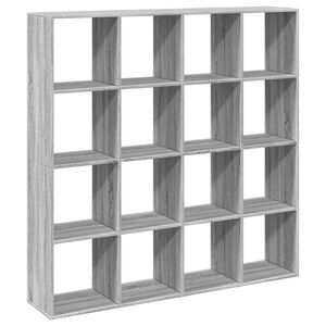 vidaXL Estanter&iacute;a madera de ingenier&iacute;a gris Sonoma 137,5x29x137,5 cm