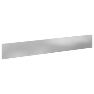 vidaXL Borde de C&eacute;sped 20 uds. 100 x 15 cm Acero Plateado
