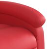 vidaXL Sill&oacute;n reclinable de cuero sint&eacute;tico rojo