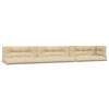 vidaXL Set de sof&aacute;s de palets de jard&iacute;n y cojines 6 pzas madera acacia